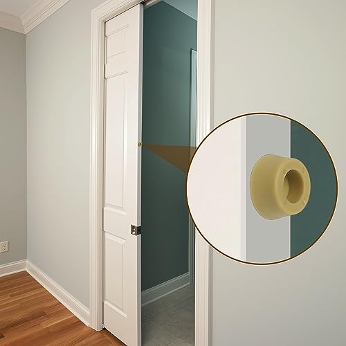 ACEPLANET Pocket Door Commercial Grade Hanger Fits Johnson Part #1125 & Upgrades #1500 Hardware Kit, 1" Nylon Ball Bearing, 1-1/4" C.T.C, Min. 1" Thick Doors, 200lbs Capacity