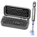 LIFEGOO 55-in-1 Precision Screwdriver Set Mini Magnetic Repair Tool Kit - color: Black