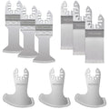 PECHAM 9PCS Diamond Oscillating Tool Blade, Multi Tool Blades Kits for Grout Removal and Soft Tile Cut, Fit Porter Cable Black & Decker Rockwell Ridgid Ryobi Milwaukee Chicago Craftsman