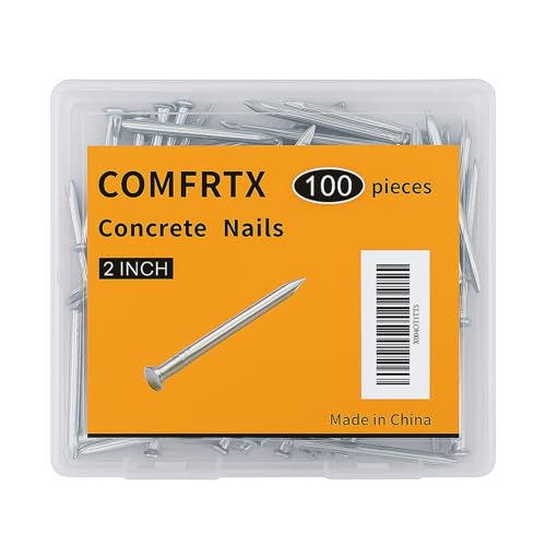 Concrete Nails 2 Inch for Masonry & Cement Walls - size: 2 Inch