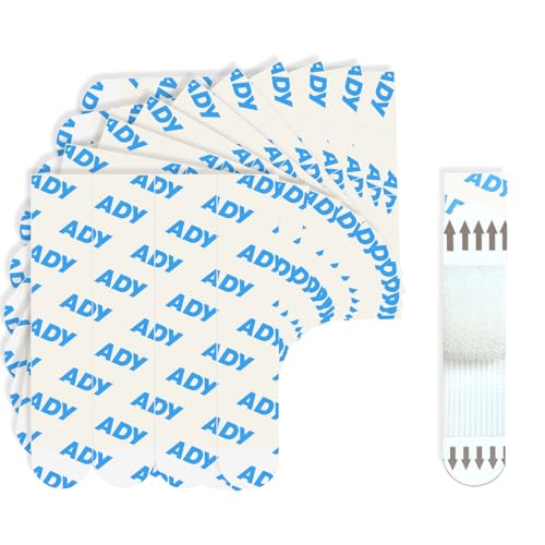 ADY Picture Hanging Strips Heavy Duty 40Pairs，Mounting Tape Damage Free Removable, Adhesive Strips for Painted Wall - size: White-L