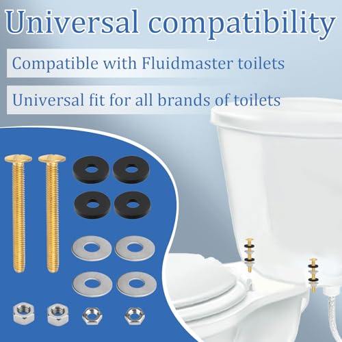 6101 Toilet Tank to Bowl Bolt Kits Replacement for Fluidmaster