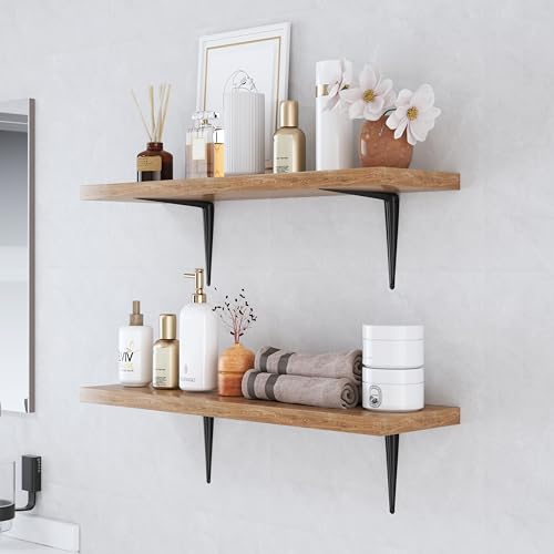 20 Pack Shelf Brackets 12 Inch, Black Metal Brackets for Shelves, L Shape Shelving Brackets (Black, 12" x 10") - color: Black, size: 12" x 10"
