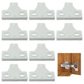 Cabinet Hinge Gasket, 10 PCS, Plastic Spacer Pad