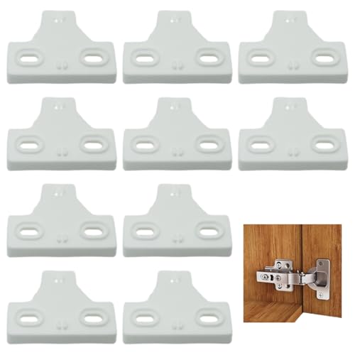 Cabinet Hinge Gasket, 10 PCS, Plastic Spacer Pad
