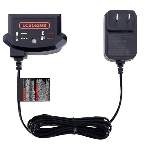 LCS1620B Compatible with Black and Decker 20V MAX Lithium Battery Charger