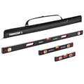 ARROW 3-Piece Spirit Level Set Included 9"/16"/48" Level with Carrying Bag - size: 3-Piece Set (9", 16", 48")