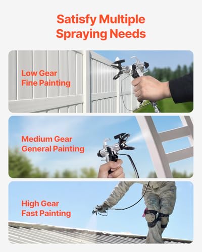 VEVOR 750W Stand Airless Paint Sprayer,3000PSI High Efficiency Electric - size: 750 W