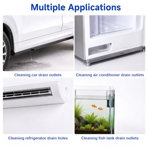 ZEYIYER Sunroof Drain Cleaning Tool 118in Sun Roof Drain Cleaner Kit