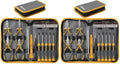 Hi-Spec 32pc Electronics Repair & Opening Tool Kit Set for Laptops, Phones, Devices, Computer & Gaming Accessories. Precision Small Screwdrivers with Pentalobe Bits for iPhones & MacBooks (Pack of 2) - size: 32pcs (Pack of 2)