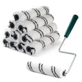 Paint Roller Covers, 10 Pack, 6 Inch, 3/8 Inch Nap - size: 6 inch paint roller 10 pack