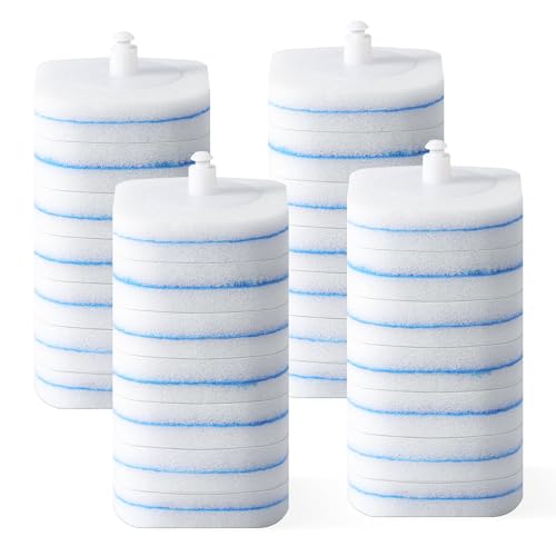 oshang 28 Count Toilet Brush Refills, Toilet Refill Pads, Disposable Toilet Brush Heads for Bathroom Cleaning - size: 28 Refills