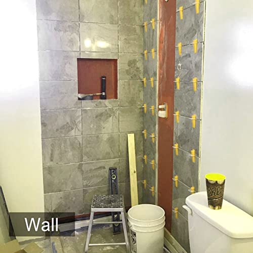 DGSL Tile Leveling System with Plier, 600 Tile Spacers 1/16" and 200 Wedges - size: 1/16 Inch * 600 Spacers