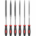 Hi-Spec Needle File Tool Set for Fine Metal, Wood and Craft Work with Case - size: 6 pieces