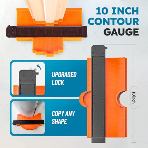 NAACOO Laminate Flooring Tools, Universal 5 in 1 Floor Installation Kit - size: 5PCS Kit