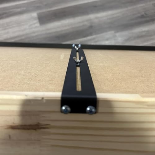 TAODAN 1 Set Drawer Repair Kit 304 Stainless Steel 13x1.3x0.79 inch for Reinforcing Repair Brackets Wooden Particle Board Heavy Duty Steel Hardware Furniture Accessories