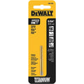 DEWALT DW1305 5/64-Inch Titanium Nitride Split Point Twist Drill Bit,Gold - color: Gold, size: 5/64 Inch