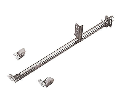 Knape & Vogt 1175P ZC 22 22-5/8" Zinc Single Track Drawer Slide - size: Pack of 1