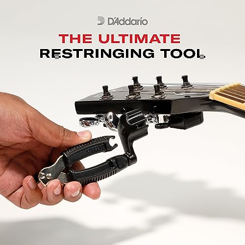 D'Addario Pro-Winder Guitar String Winder Tool, White - color: White, style: Guitar