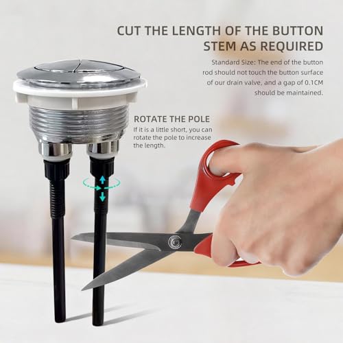 Universal Toilet Repair Kit for One Piece Toilet 2 Inch