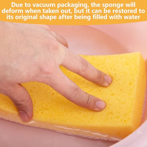 4 Pcs Drywall Sanding Sponge, 9" Washable Dual-Sided Wet Sanding Block - color: 4 Pcs