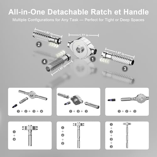 40-in-1 S2 Steel Magnetic Screwdriver Set with Case for DIY Repair