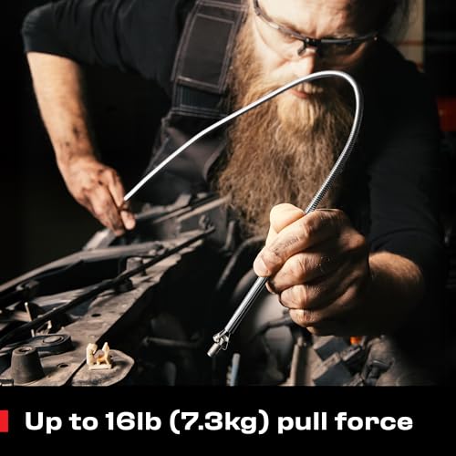 NoCry Premium Tool Set — Magnetic Claw Grabber and Telescopic Pickup Stick - style: Set A - Claw and Pick-up Tool