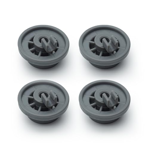 Dishwasher Lower Rack Wheel for Bosch Kenmore Thermador Gaggenau Dishwashers, 12004485 Dishwasher Roller Kit, 12029919 10004343 00617087 AP4512761 1998570 617087 AH3478333 EA3478333, Pack of 4 - color: Pack of 4