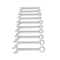 GEARWRENCH 10 Piece SAE Midget Combination Wrench Set - 86560
