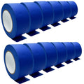 SmaringRobot Premium Blue Painters Tapes, Paint Tape, No Residue & Easy Removal, Painting Tape for Painter, DIY Paper Arts & Crafts, Spraying Drywall Paint, 12PCS 1.88 Inches x 60.1 Yd Painter's Tape - size: 12 Rolls, 1.88IN X 60.1YD