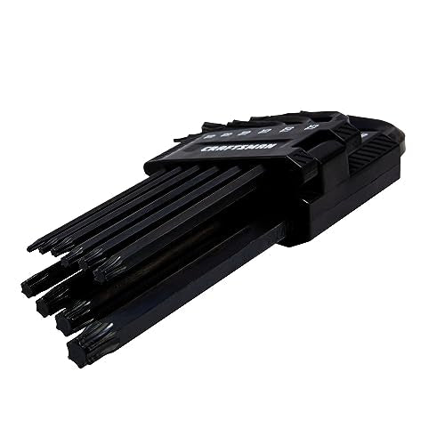CRAFTSMAN Hex Key Allen Wrench Set with Ball-End, Torx, 10 Piece (CMHT26031)