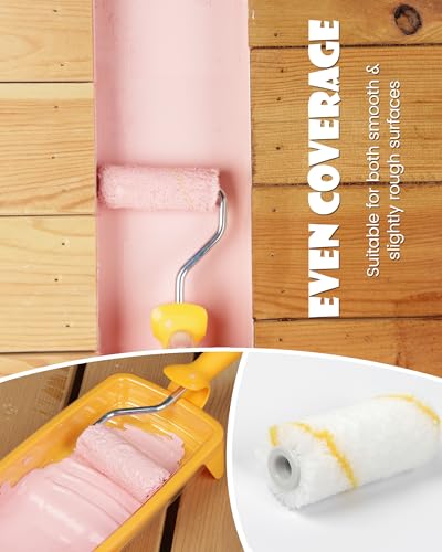 Voomey Paint Roller Kit, 2 Inch Microfiber Paint Roller Covers, 12 Pack - size: 2 Inch Mini Microfiber Paint Roller Kit 12 Pack