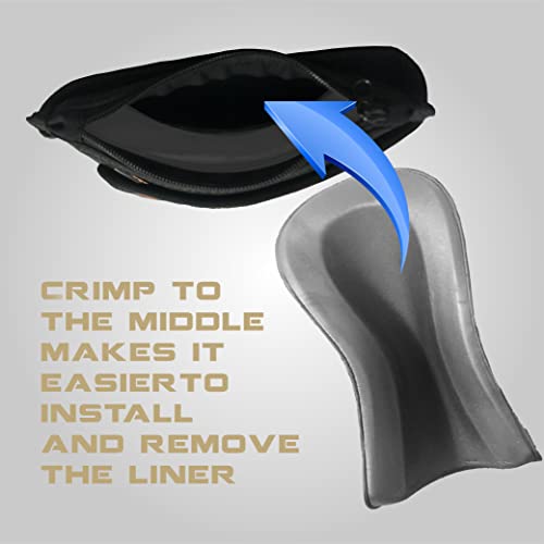 Super Soft Replaceable Inner Cushion for All HE Leather Knee Pads Series - color: Inner Cushion