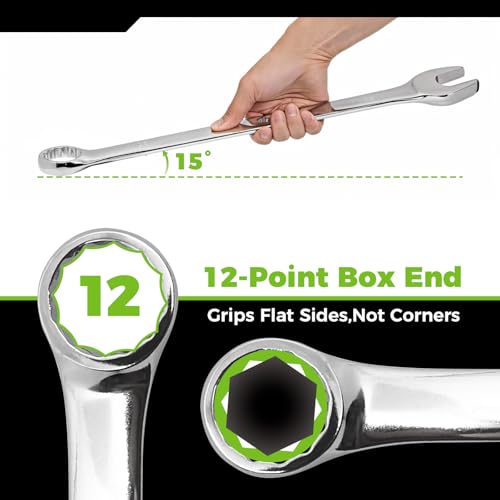 Der Erwachte 5Pc Metric Wrench Set, Large wrench set - size: 5 Piece Metric 23-30mm