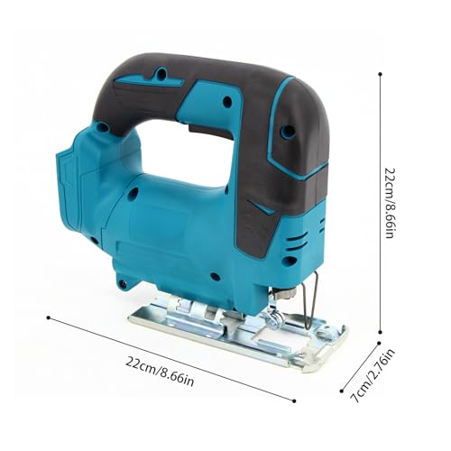 Weytoll Jig Saw, Wood Saw, Electric Jigsaw for Wood Plastic Metal Cutting