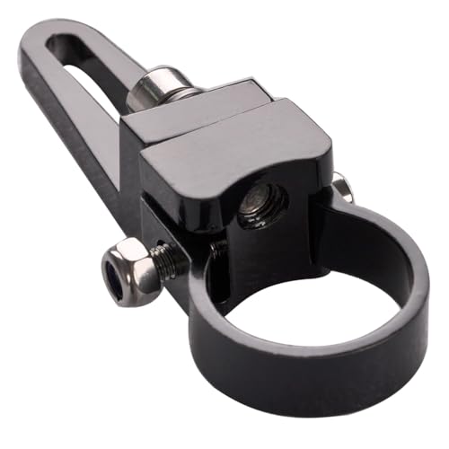 Universal-Fit 360 Adjustable 1.25" Tubular Clamp Light Mounts for Offroad LED Light Bar, Easy Positioning on Trucks & SUV Tube Surface, High-Grade Lightweight Aluminum, Black Sleek Finish, 2 PCS Set - size: 1.25" (32mm)