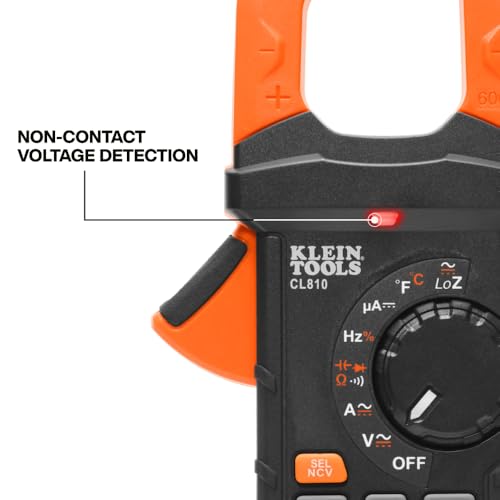 Klein Tools 80195 Digital Multimeter and Clamp Meter Kit, Auto-Ranging TRMS Voltage Tester, 1000V AC/DC, Magnetic Hanger, Professional Test Kit - size: Multimeter & Clamp Meter Kit