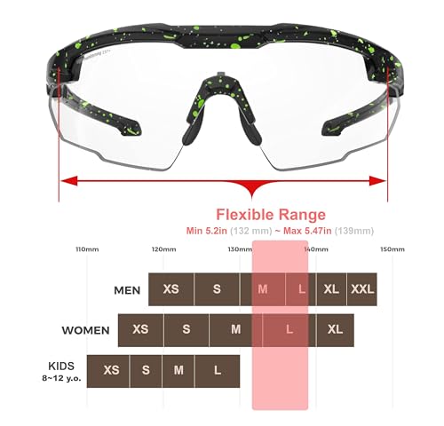 HTS HUNTERSKY Ballistic Tactical Shooting Glasses ANSI Z87+ UV400 Protective Eyewear - color: Black Dots Clear