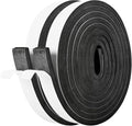 Kikerike Self Adhesive Foam Tape Weatherstrip 1In x 3/8In x 20Ft High Density Foam Insulation Strips Seal Weather Stripping with Strong Adhesive for Door and Window Sound Isolation Soundproofing - size: 1in x 3/8in x 20Ft