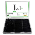 100 Pcs M3 x 40mm Socket Head Screws, Grade 12.9 Alloy Steel Fully Threaded Machine Screws, Metric Bolts Assortment Kit for Furniture Assembly - size: M3x40mm-100pcs