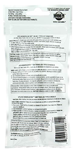 Wonderlokking Tite Chairs, Adhesive for Chair Joint and Furniture Repair by PC-Products, 20 gram 208113 - size: 20 gram