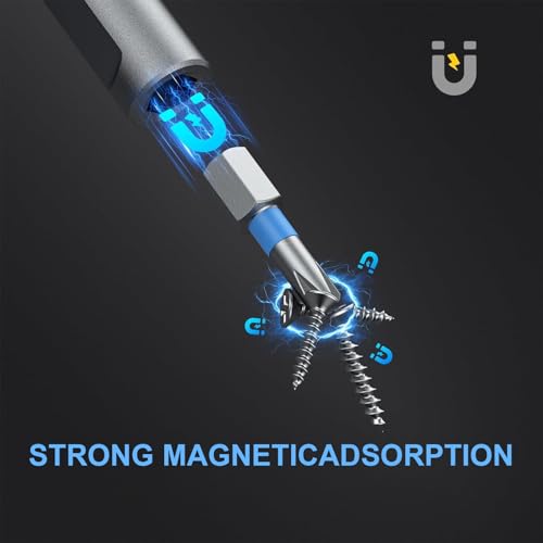 42-in-1 Magnetic Screwdriver Set, DIY Ratchet Screwdriver Set with Detachable Handle, Portable Compact Repair Tool Kit for Furniture Laptop Electronicsv Bicycle - style: 42 in 1