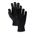 Impacto VI4732 Maxx Anti-Vibration Gloves, Large, Black - size: Large