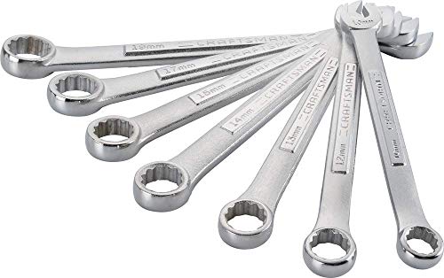 CRAFTSMAN Wrench Set, Metric, 7-Piece (CMMT12072) - style: Combination