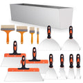 14Pcs Drywall Knife Set, Mud Pan for Finishing and Patching