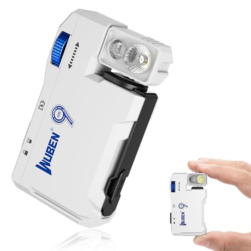 WUBEN G5 EDC Rechargeable Flashlight, Mini Bright Compact Pocket Flashlight - color: White