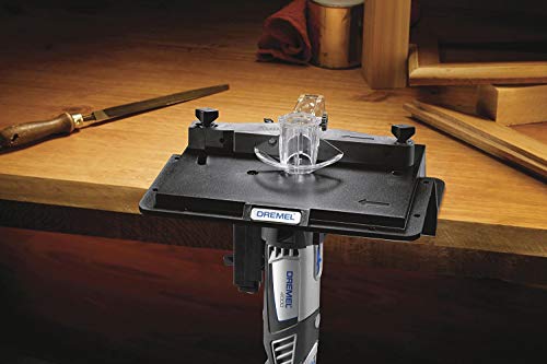 Dremel 231 Portable Rotary Tool Shaper and Router Table - Woodworking Attachment - Perfect for Sanding, Shaping, and Trimming Edges, Rotary Tool Accessories