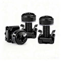 40 Pack M6 x 16mm Rack Screws and Cage Nuts for Server Cabinet, Server Shelves, Routers,Audio Server Console