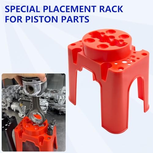 ZKTOOL 4Pcs Valve Piston Funnel Parts Display Rack - color: 4Pcs