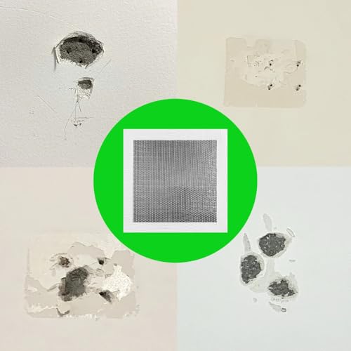 3 PCS 7.87 Inch Drywall Repair Kit,Dry Wall Patch Kits, Wall Repair Patch Kit,Wall Patch Repair Kit,Wall Hole Repair Kit,Drywall Patch Hole,Sheetrock Repair Kit,Ceiling Mesh Self-Adhesive Drywall Hole